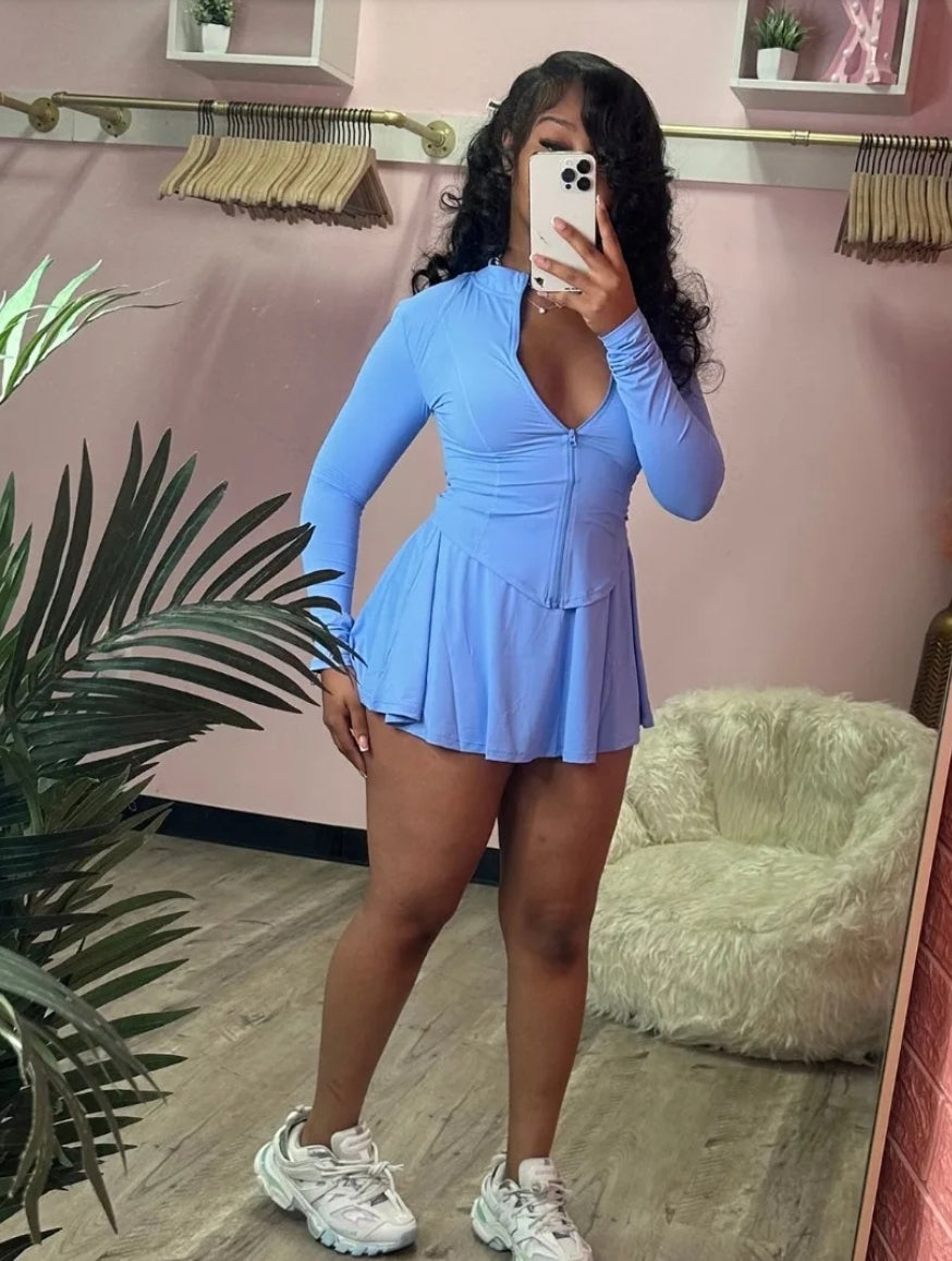 VALLEY GIRL IN BLUE/ SET